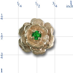 80800 Emerald Bracelet Slide 